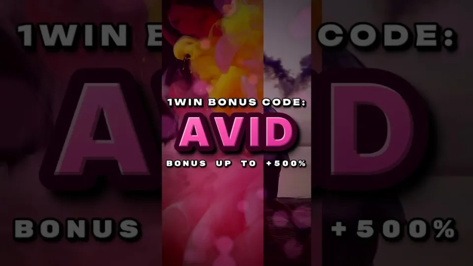 How to claim the 1win bonus code AVID before your first bet